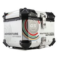 Motorcycle Aluminum Trunk Motorcycle Rear Luggage Box 45L 55L 65L Moto Top Case Motorcycle Rear Suit