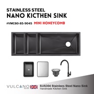VULCANO Stainless Steel Mini Honeycomb Anti Scratch Kitchen Sink