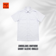 Ambulans Uniform Short Sleeve Size 4XS-3XL