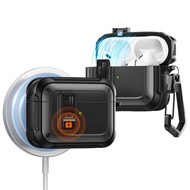 ZUZG for AirPods Pro 2nd Generation Protective case Magnetic Suction Technology Latch Wireless Cover