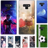 Cartoon Phone Cover For Samsung Galaxy Note 9 N960 Note 8 N950 Note8Case Soft Silicone Pattern Shell Smartphone Funda