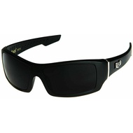 DRH แว่นกันแดด  Men's Locs Sunglasses Black Frame Super Dark แว่นตาแฟชั่น  แว่นตากันแดด