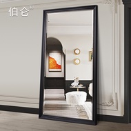 H-Y/ KE3CWholesale American Dressing Mirror Retro Full-Length Mirror Wall Hanging Household Carved Floor Mirror Stickers