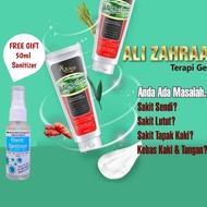 Ready Stok Gel Terapi Ali Zahraa 50ml (Sakit Saraf, Sendi, Sakit Lutut, Kebas Kaki Tangan, Gout, Ang