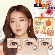 (2 PCS) Blincon DD 3 Months Lens Disposable  Cosmetic Color Contact Lenses Months Lens 1/3
