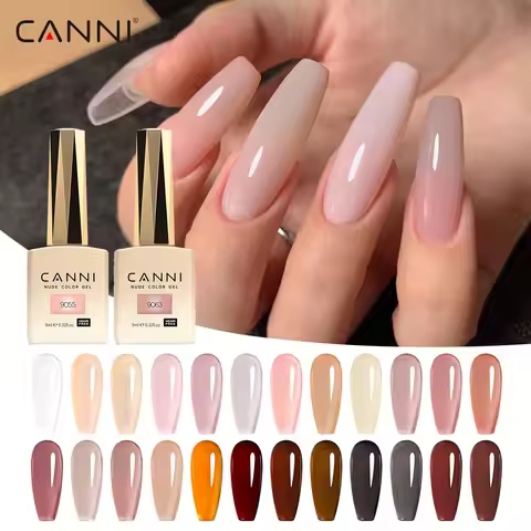 CANNI 9ml HEMA TPO FREE Transparent Color Nail Gel New Arrival CC3 Soak Off UV LED Varnish Lacquer M