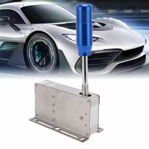 A02Q-PC USB Racing Games Sequential Shifter H Gear Shift SIM for Logitech G25 G27 G29 G920 G923 Thru