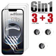 SGP Hybrid 8To1 For iPhone 16e Hydrogel Film Camera Screen Protector i Phone 16e 16 e e16 iPhone16e 