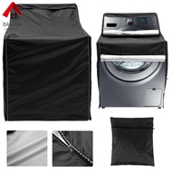 Washing Machine Cover Waterproof 210D Oxford Cloth Dryer Dustproof Cover Heavy-Duty Dryer Washer Cover SHOPCYC2404