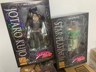 中古已開玩過一次Jojo 超像可動big super action big 承太郎及白金之星一對