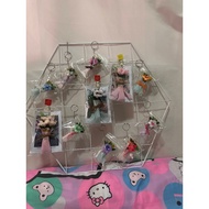 Fuzzy Wire Bouquet Key Chain - Decorative Keychain with Fuzzy Wire Bouquet Design