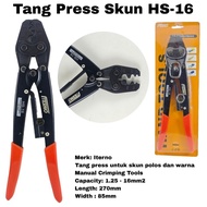 Skun Press Crimping Pliers 1.25-16mm Crimping Tools Iterno HS-16