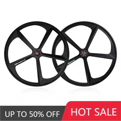 STLF Hot Sale Fixed Gear Bicycle 5 Spoke Wheel V Brake Quick Release Navigate Five Spokes 700C Magne