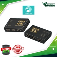 PROFFTECH - Hdmi switcher 3 in 1 out/ 5 in out monitor 4K