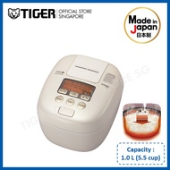 Tiger 1L Pressure Induction Heating Rice Cooker - Made In Japan - JPT-H10S  (5.5)