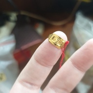 Cincin bayi 95% emas asli 24k 24 karat 0,5gram 0,5 gram