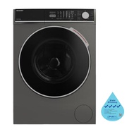 Sharp ES-FW1014SB Front Load Washer(10kg)(Water Efficiency Class 4)