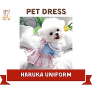 HARUKA UNIFORM Pet Dress Dog Cat Skirt