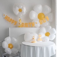 Thai Shop Daisy Birthday Sign Yellow Felt Fabric New Arrival. Cute