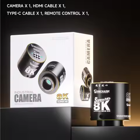 MECHANIC MOS 8K Microscope HD Industrial Camera 4K/60FPS Video 7440 X 4176 (41 million pixels) For B