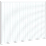 Engineering Graph Paper Pads, 11x17 Quadrille 25 Sheets/50 Pages Grid Paper for Drafting, Engineerin