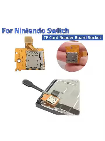 1/2/5/10pcs for Nintendo Switch Replacement Sd Card Reader Port