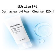[DR.JART+] Dermaclear pH Foam | Gentle Cleanser for Sensitive Skin | 120ml Oil-Facial Cleanser | Kor