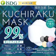 ISDG KYCHIRAKU MASK 快適空間系列口罩（一盒30枚獨立包裝）