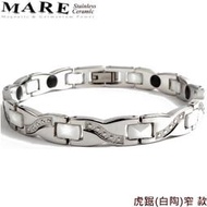 【MARE- 316L白鋼+陶瓷 】：虎踞(白陶)窄 款