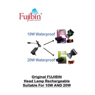 Fujibin LED Head Light Charger Head Lamp Lampu Kepala (3W/10W/15W) (10W/20W Waterproof)
