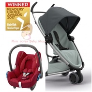 Quinny - Zapp Flex Pushchair Stroller and Maxi-Cosi CabrioFix Car Seat Carrier Combo | MUM LOVES BAB