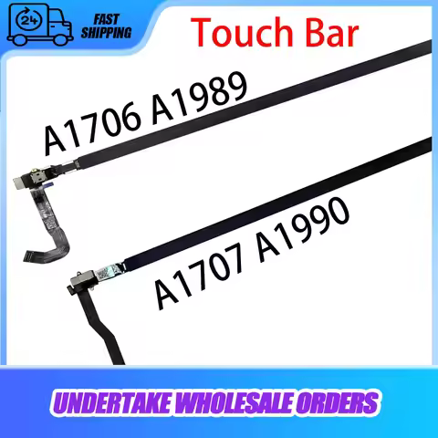 Original Touchbar A1706 A1989 A1707 A1990 For MacBook Pro Retina 13" 15" Replacement Touch Bar 2016 