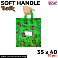 Plastik Hajatan 20x25 20x30 25x30 Motif SELAMAT MENIKMATI TERIMA KASIH isi 25 Softhandle Bag