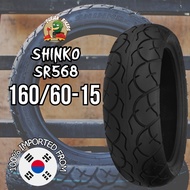 Korea Shinko Tires SR568, 160/60-15, 160-60-15, 160/60x15, 160/60 15, Michelin, Maxxis, Pirelli, Bridgestone, Dunlop