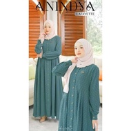 [TOKOPEDIA] [Baru] Gamis Muslimah Aden Anindya Dress Ready Lefayette XL