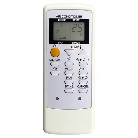 compatible with Sharp Air Conditioner CRMC-A729JBEZ AY-AP12FHR AY-AP7FHR AY-AP9FHR AE-A7FHR remote c