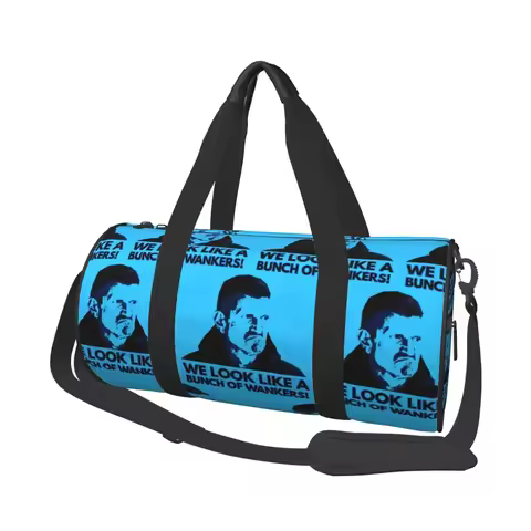 An Unimpressed Guenther Steiner Large Duffle Gym Bag Waterproof Duffle Travel Bags Handbags Fitness 