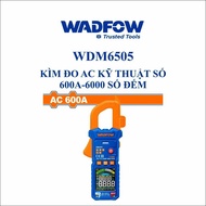 WDM6505 Kìm đo AC kỹ thuật số 600A- 6000 số đếm WADFOW