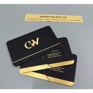 (SG Seller) Business card printing, name card printing ,black card name card,hotstamping name card