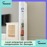 Slight rack 20cm narrow cabinet snack cabinet clamp storage cabinet home bathroom refrigerator combi