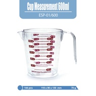CATALINA - ESP 01/600 | Cup Measurement 600ml Measuring Cup/