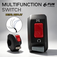 【Funtimes】Domino Right Switch On Off And Starter/Saklar starter engine lamp domino model KTC KG-030