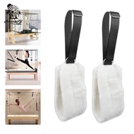 Amuzocity 2 Pieces Pilates Straps for Reformer Exercise Straps for Gym