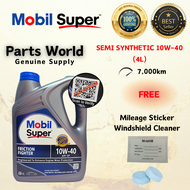 【100% GENUINE】NEW MOBIL Super 2000 10W-40 Semi Synthetic Engine Oil (4L) (Minyak Hitam)