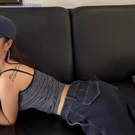 [Initiation Dawn] Summer Retro Stripe Spaghetti Strap Camisole