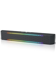 Fosi Audio C4 Computer Speakers PC RGB Gaming Sound Bar Portable Wireless Bluetooth Speaker for Desktop Monitor, Laptop, PS5, Xbox Console