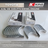 KING Bearing TOYOTA 1VD-FTV 4.5L V8 Diesel DOHC Engine for Land Cruiser 200 series VDJ200
