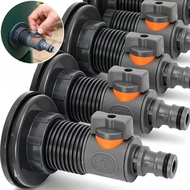 Water Pipe Quick Coupling - Universal 3/4 Inch PVC Connector for Water Storage Tank Pipeline Connect