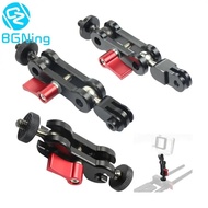 【Worth-Buy】 Aluminum Mini Arm Tripod Mount 1/4  Adapter Hot Shoe Connector For 9 For Osmo Action Video Cameras