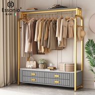 Essonio Italy Classy Coat Rack Floor Bedroom and Household Open Wardrobe Accessible Luxury European Style Closet